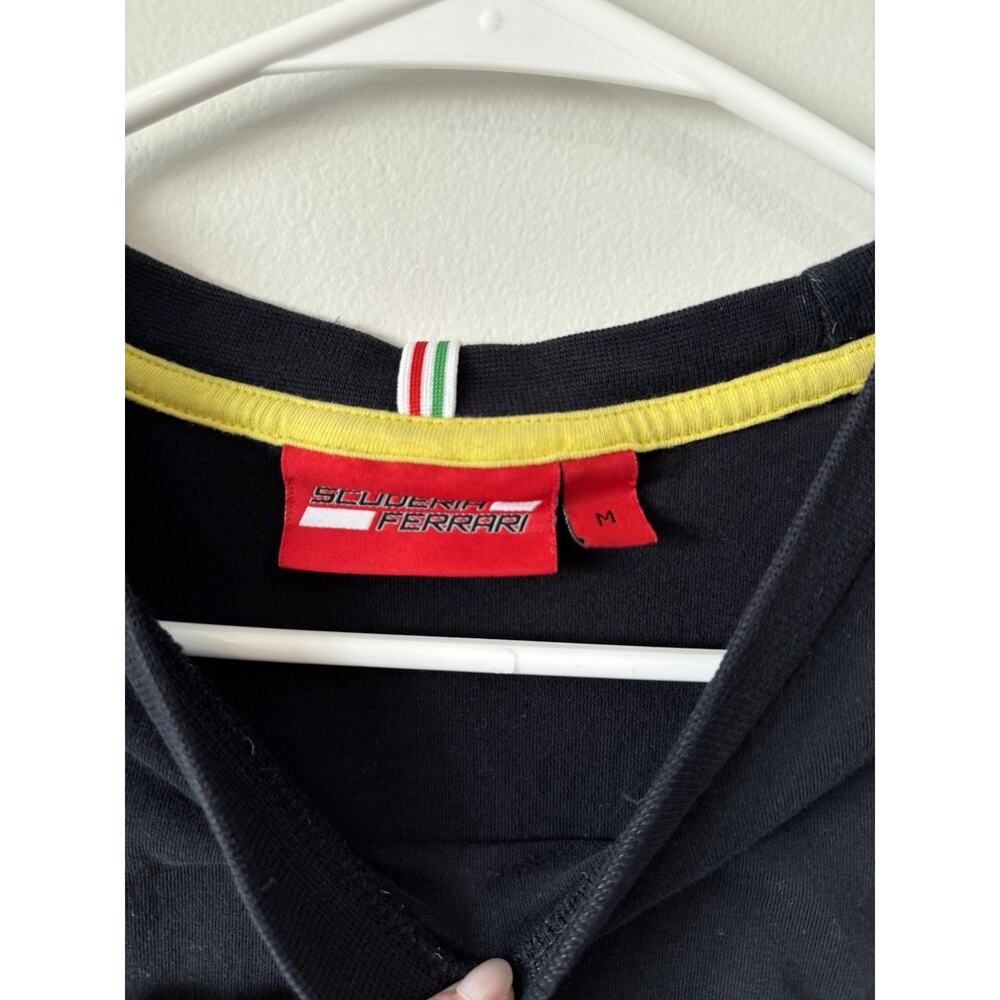 Scuderia Ferrari Short Sleeve Polo Shirt Mens M See Photo And Description - Picture 2 of 9